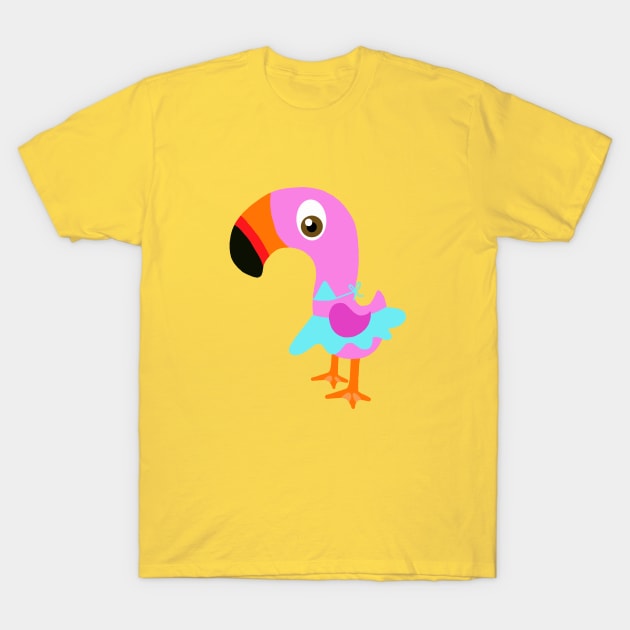 flamingo T-Shirt by ElviaMontemayor